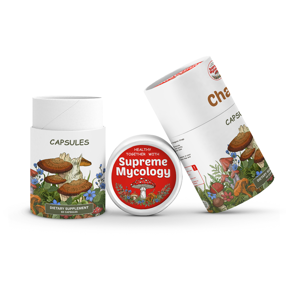 Organic Chaga Mushroom Capsules