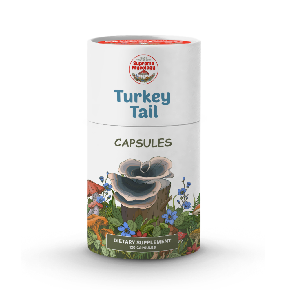 Organic Turkey Tail Mushroom Capsules