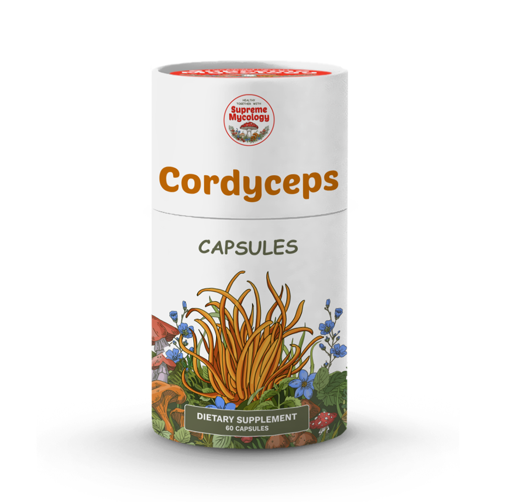 Organic Cordyceps Mushroom Capsules