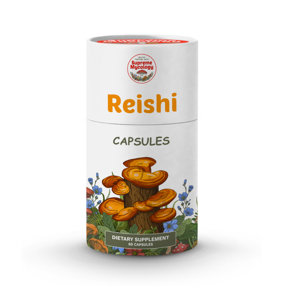 Organic Reishi Mushroom Capsules