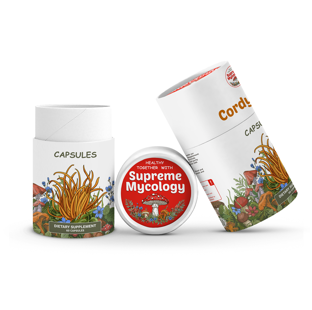 Organic Cordyceps Mushroom Capsules