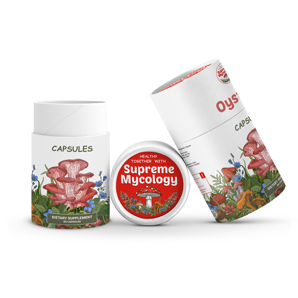 Organic Oyster Mushroom Capsules