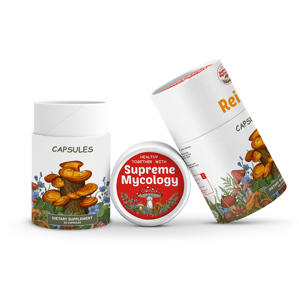 Organic Reishi Mushroom Capsules