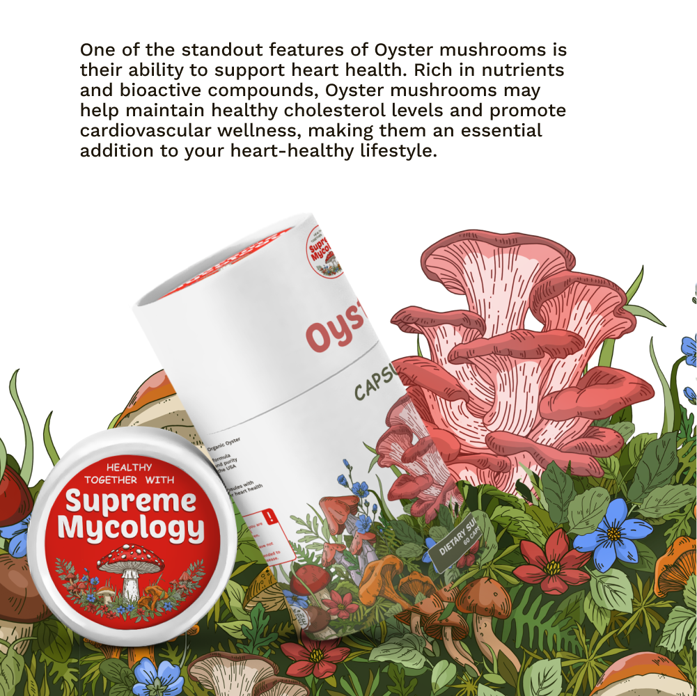 Organic Oyster Mushroom Capsules