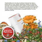Organic Wild Chanterelle Mushroom Capsules