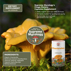 Organic Wild Chanterelle Mushroom Capsules