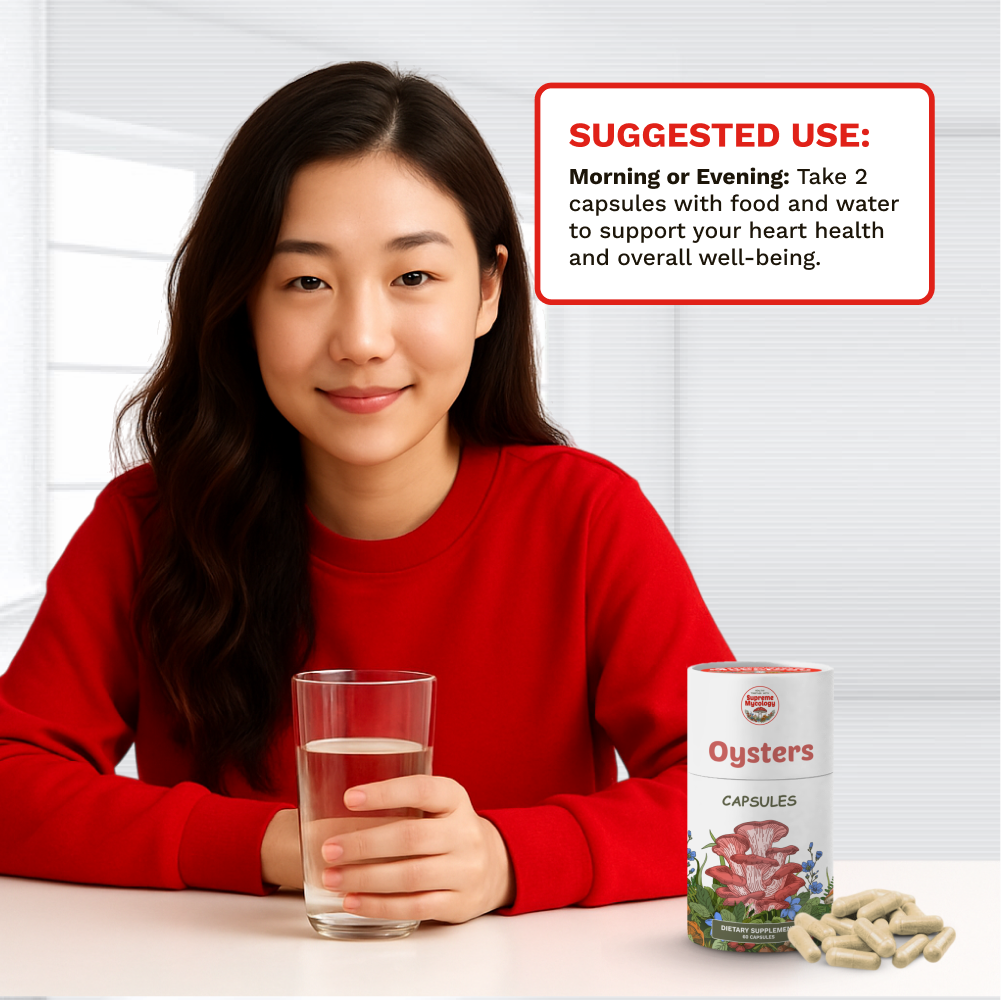 Organic Oyster Mushroom Capsules