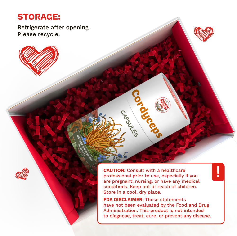 Organic Cordyceps Mushroom Capsules
