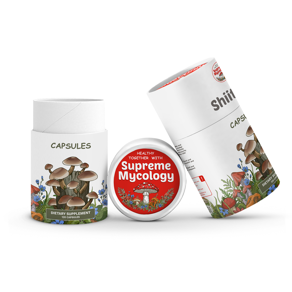 Organic Shiitake Mushroom Capsules