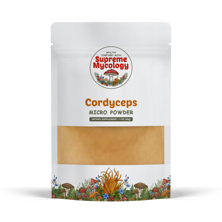 Organic Cordyceps Mushroom Micro Powder