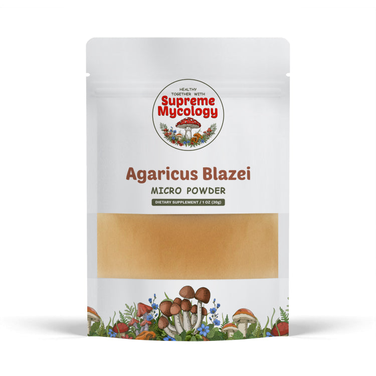 Organic Agaricus Blazei Mushroom Micro Powder