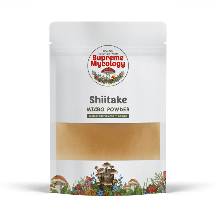 Organic Shiitake Mushroom Micro Powder