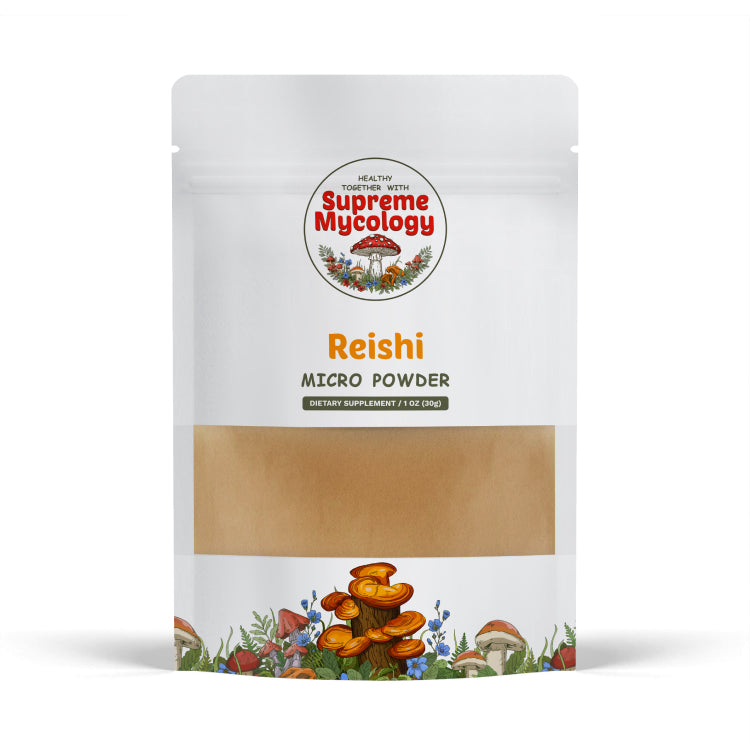 Organic Reishi Mushroom Micro Powder