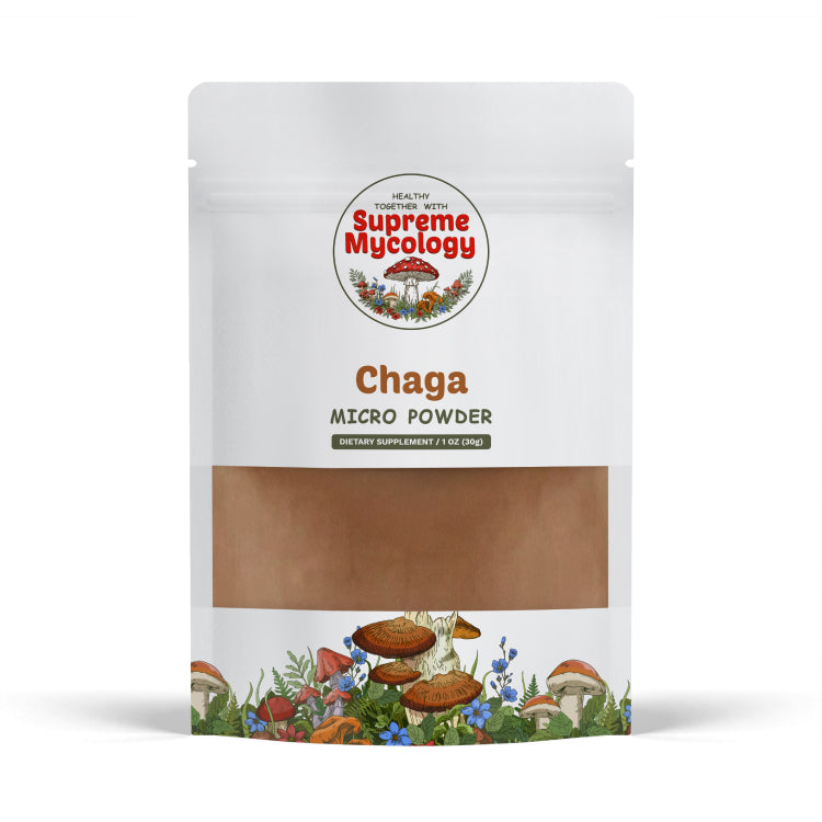 Organic Chaga Mushroom Micro Powder
