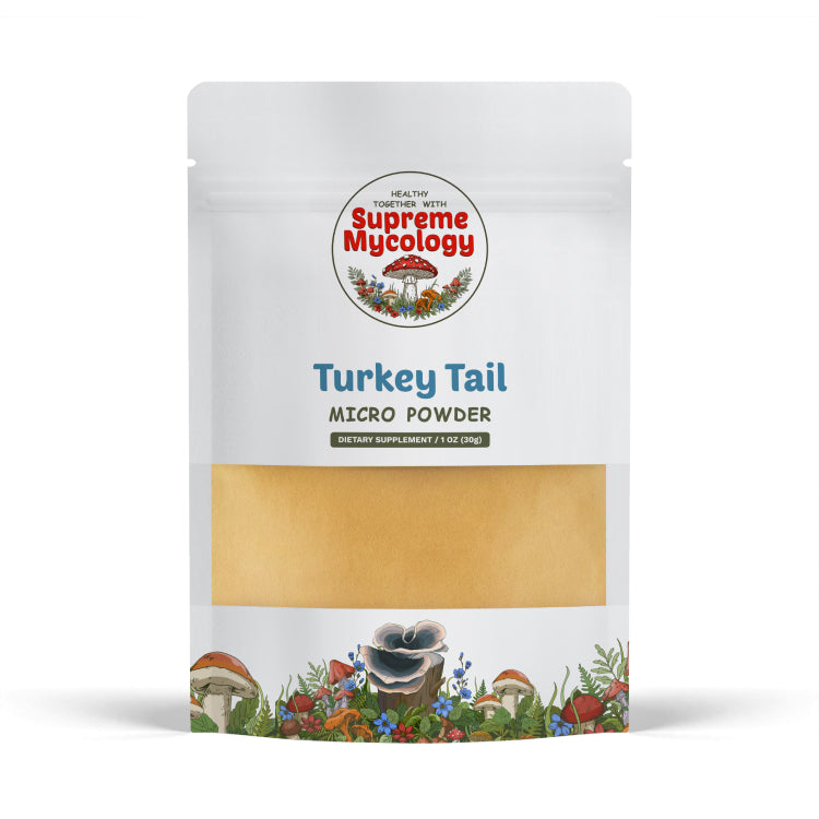 Organic Turkey Tail Mushroom Micro Powder