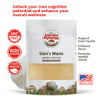 Organic Lion's Mane Mushroom Micro Powder