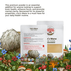 Organic Lion's Mane Mushroom Micro Powder