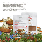 Organic Chaga Mushroom Micro Powder