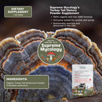 Organic Turkey Tail Mushroom Micro Powder