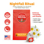 Nightfall Ritual | Organic Reishi Chamomile Tea