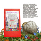 Floral Blue Fusion | Organic Lion's Mane Herbal Tea