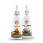 Serenity Night Tincture Pack | Reishi & Lion's Mane | 2 x 2oz | Evening Recovery