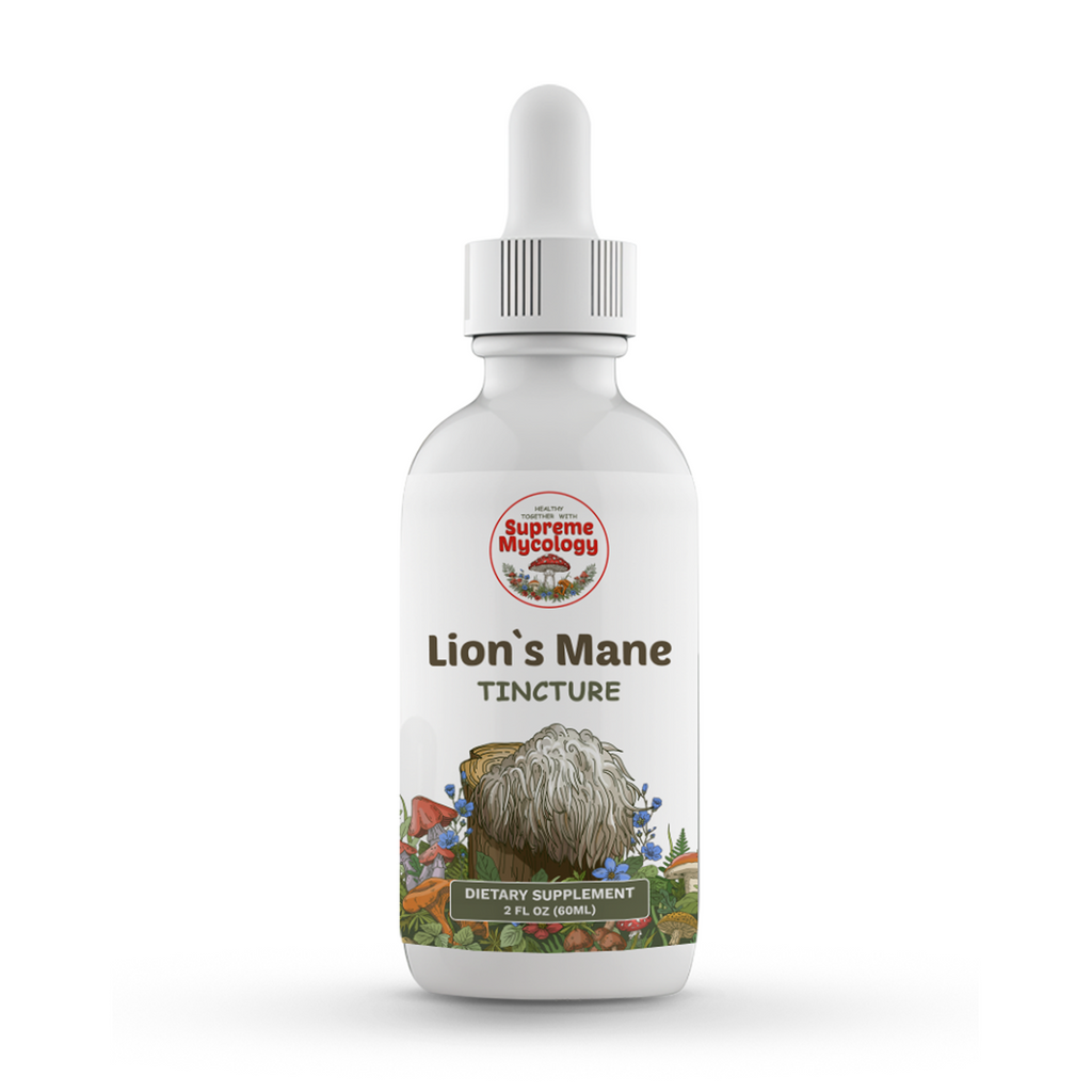 Organic Lion's Mane Extracted Mushroom Tincture