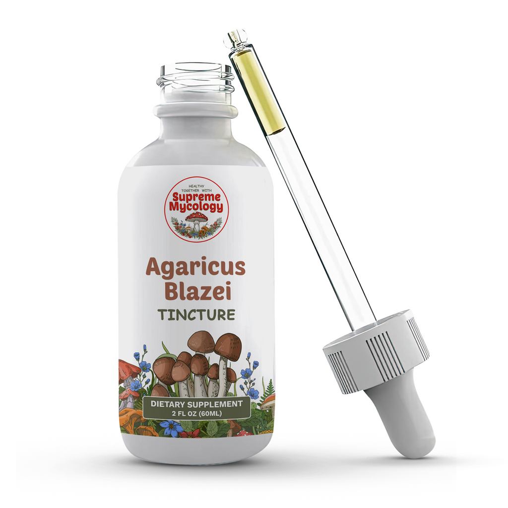 Organic Agaricus Blazei Extracted Mushroom Tincture