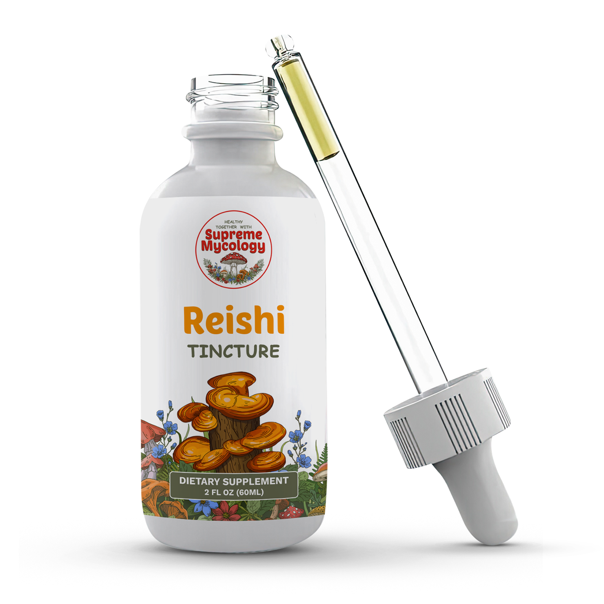 Organic Reishi Extracted Mushroom Tincture