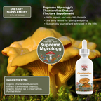 Organic Chanterelle Extracted Mushroom Tincture