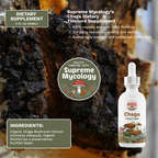Organic Chaga Extracted Mushroom Tincture