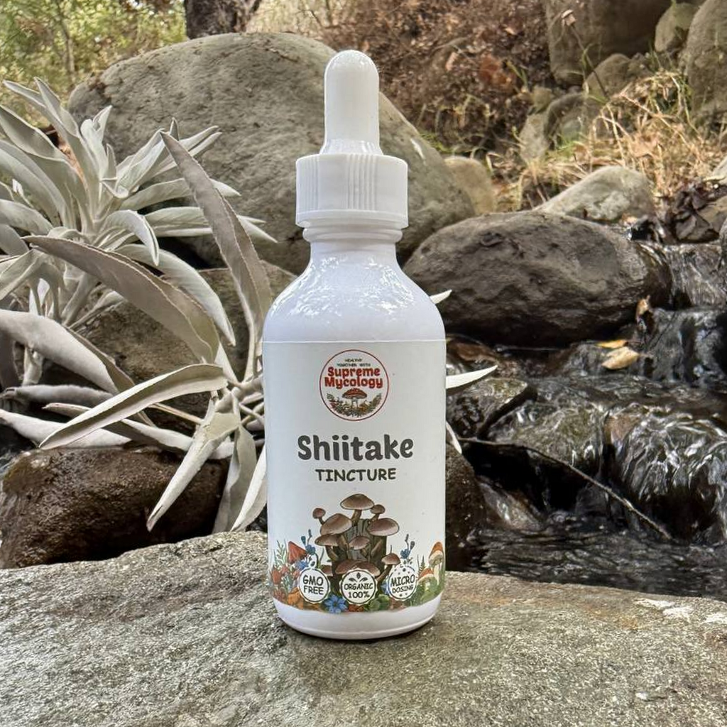 Organic Shiitake Extracted Mushroom Tincture
