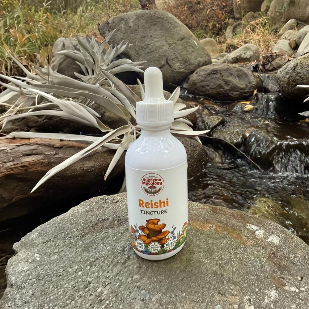 Organic Reishi Extracted Mushroom Tincture